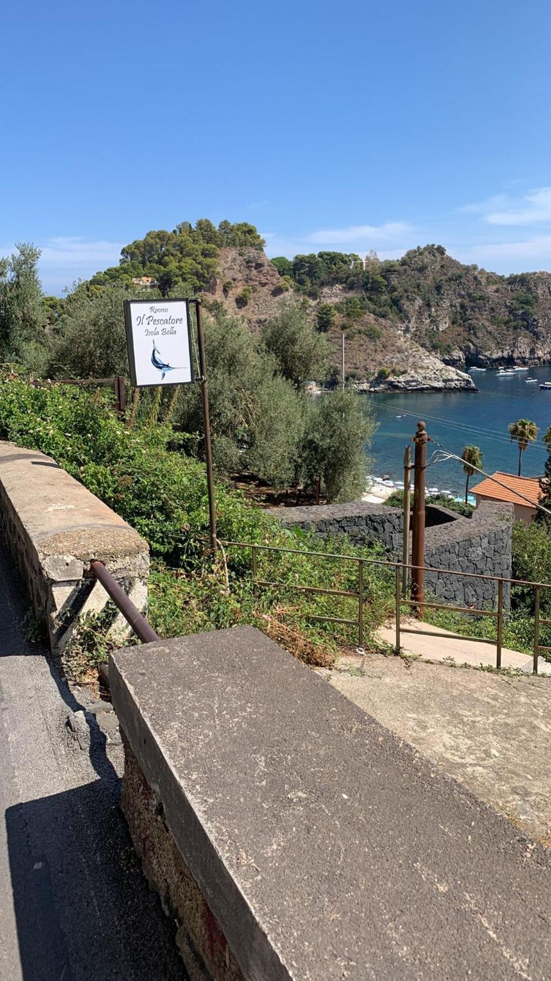 Isola Bella - Rooms Il Pescatore Taormina Ngoại thất bức ảnh